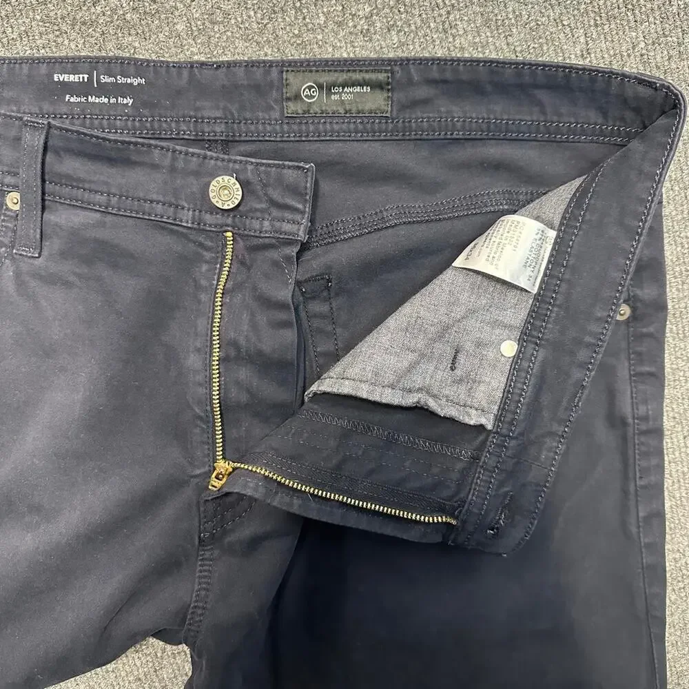 AG Jeans Men’s Everett SUD Pants Slim Straight Relax Fit Chino Trousers 36x34